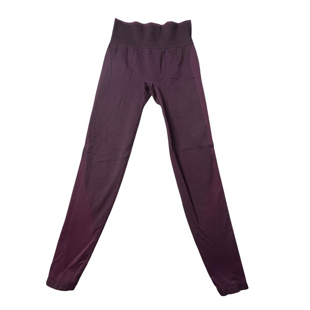 PINK Leggings Womens XS Purple Victoria's Secret Seamless High Waist‎ Activewear
